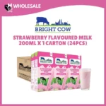 [200MLx24] SEKATON Susu UHT Bright Cow - Penuh Krim/Coklat/Strawberi 200ml 24 paket Milk - Image 7