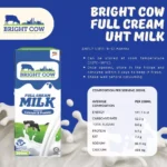 [200MLx24] SEKATON Susu UHT Bright Cow - Penuh Krim/Coklat/Strawberi 200ml 24 paket Milk - Image 2